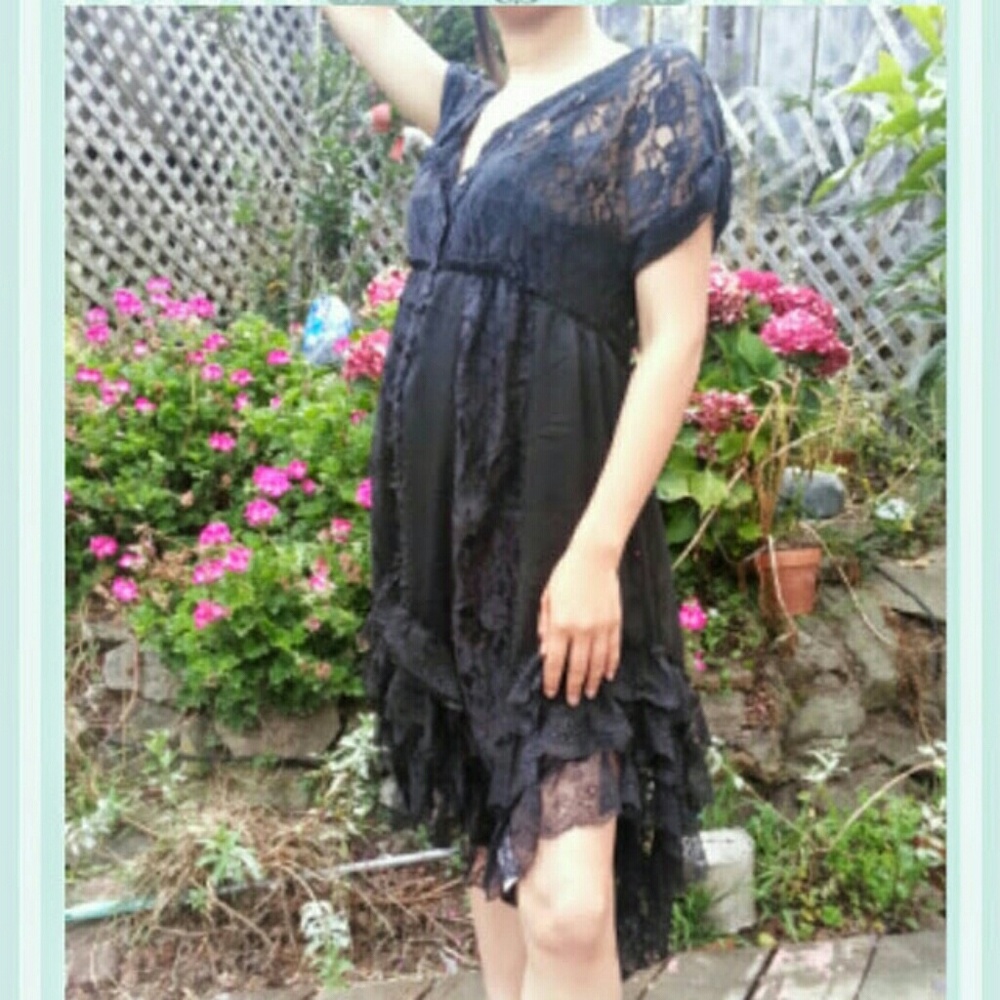 COPY - Free People Ruffle lace dress